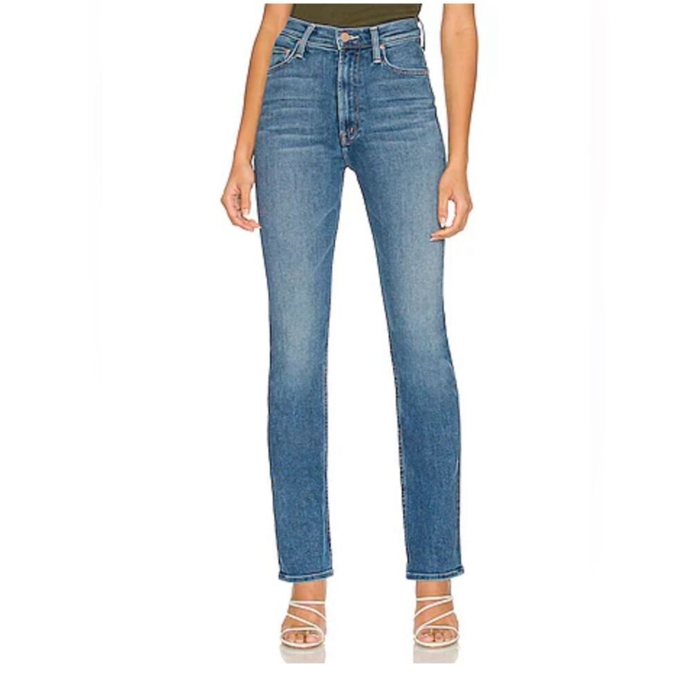 MOTHER High Waisted Rider Skimp first mate jeans